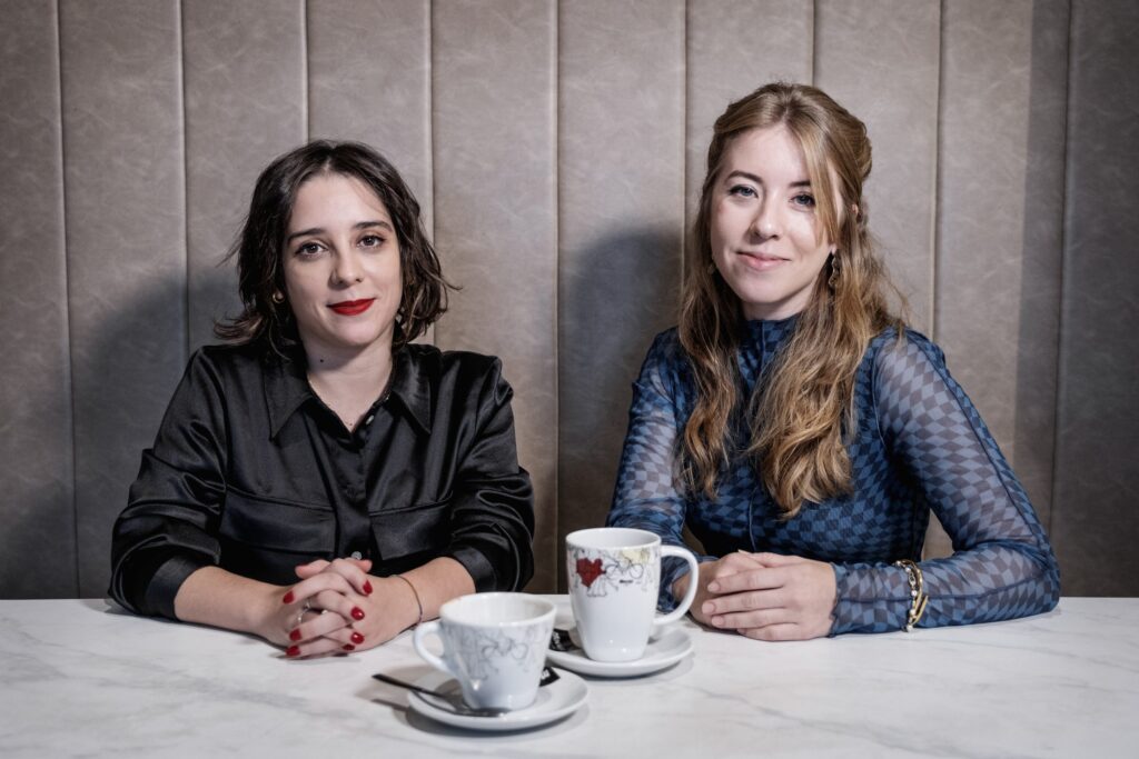 Cata Mosquera e Uxía Blanco foto de Cata Mosquera e Uxía Blanco